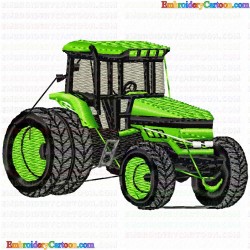 Farming Cars Tractors 10 Embroidery Design