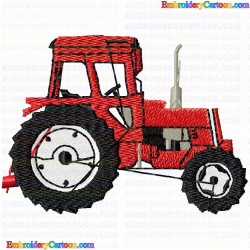 Farming Cars Tractors 13 Embroidery Design