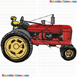 Farming Cars Tractors 14 Embroidery Design