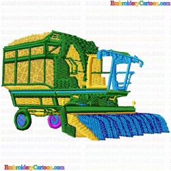 Farming Cars Tractors 28 Embroidery Design