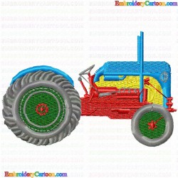 Farming Cars Tractors 31 Embroidery Design