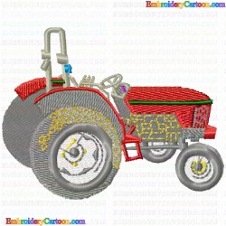 Farming Cars Tractors 32 Embroidery Design