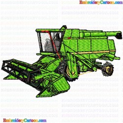 Farming Cars Tractors 3 Embroidery Design