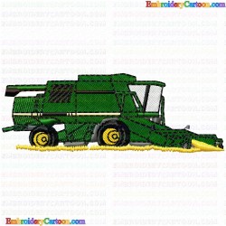 Farming Cars Tractors 43 Embroidery Design