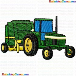 Farming Cars Tractors 47 Embroidery Design