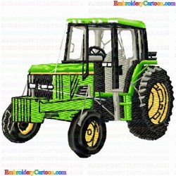 Farming Cars Tractors 4 Embroidery Design