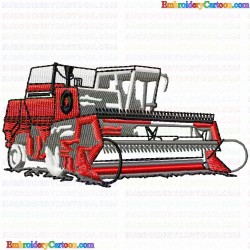 Farming Cars Tractors 51 Embroidery Design