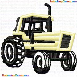 Farming Cars Tractors 52 Embroidery Design