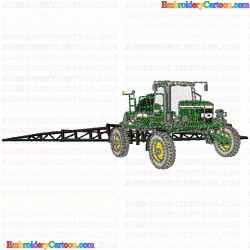 Farming Cars Tractors 53 Embroidery Design