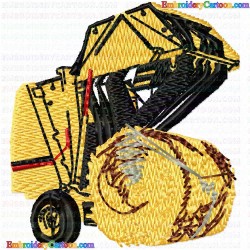 Farming Cars Tractors 5 Embroidery Design