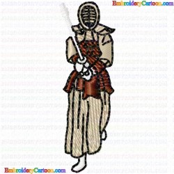 Fencing 7 Embroidery Design