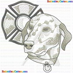 Firefighting 2 Embroidery Design