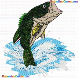 Fishes 150 Embroidery Design