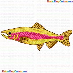 Fishes 224 Embroidery Design