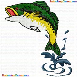 Fishes 23 Embroidery Design