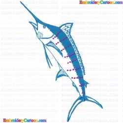 Fishes 25 Embroidery Design