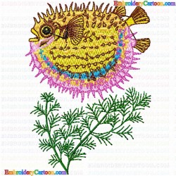 Fishes 272 Embroidery Design