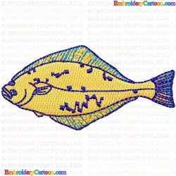 Fishes 299 Embroidery Design