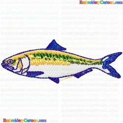 Fishes 301 Embroidery Design