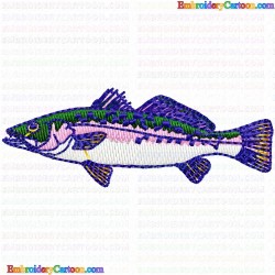 Fishes 302 Embroidery Design