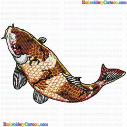 Fishes 326 Embroidery Design