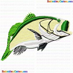 Fishes 356 Embroidery Design