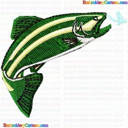 Fishes 364 Embroidery Design