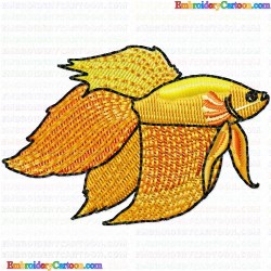 Fishes 422 Embroidery Design