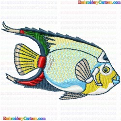 Fishes 429 Embroidery Design