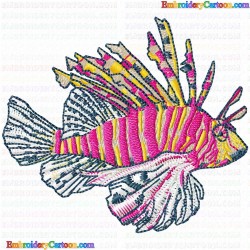 Fishes 444 Embroidery Design