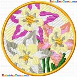 Floral 10 Embroidery Design