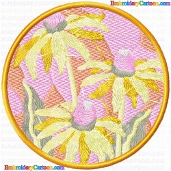 Floral 3 Embroidery Design