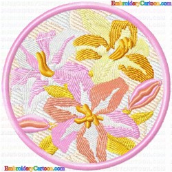 Floral 6 Embroidery Design