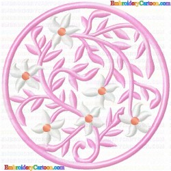 Floral Filigree 9 Embroidery Design