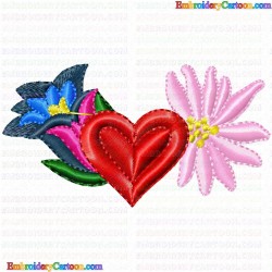 Flowers 100 Embroidery Design