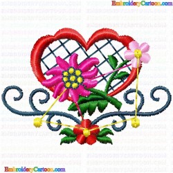 Flowers 101 Embroidery Design