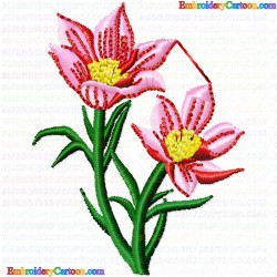 Flowers 1028 Embroidery Design