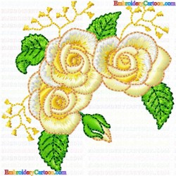 Flowers 1032 Embroidery Design