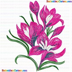 Flowers 1044 Embroidery Design