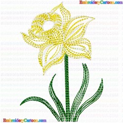 Flowers 1045 Embroidery Design