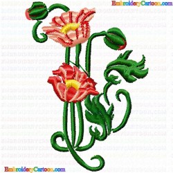 Flowers 109 Embroidery Design