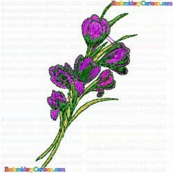 Flowers 127 Embroidery Design