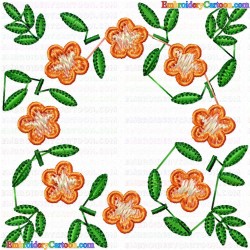 Flowers 156 Embroidery Design