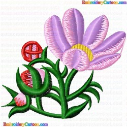 Flowers 16 Embroidery Design