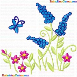 Flowers 187 Embroidery Design