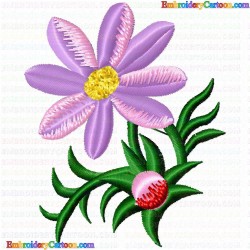 Flowers 18 Embroidery Design