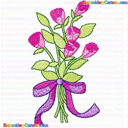 Flowers 195 Embroidery Design