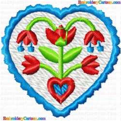 Flowers 222 Embroidery Design