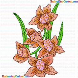 Flowers 245 Embroidery Design