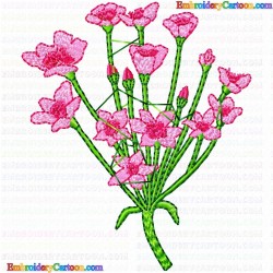 Flowers 255 Embroidery Design